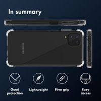 imoshion Shockproof Case für das Samsung Galaxy A12 - Transparent