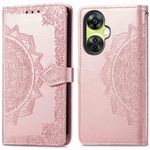 imoshion Mandala Klapphülle für das OnePlus Nord CE 3 / CE 3 Lite - Rose Gold