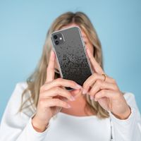 imoshion Design Hülle iPhone Xr - Spritzer - Schwarz