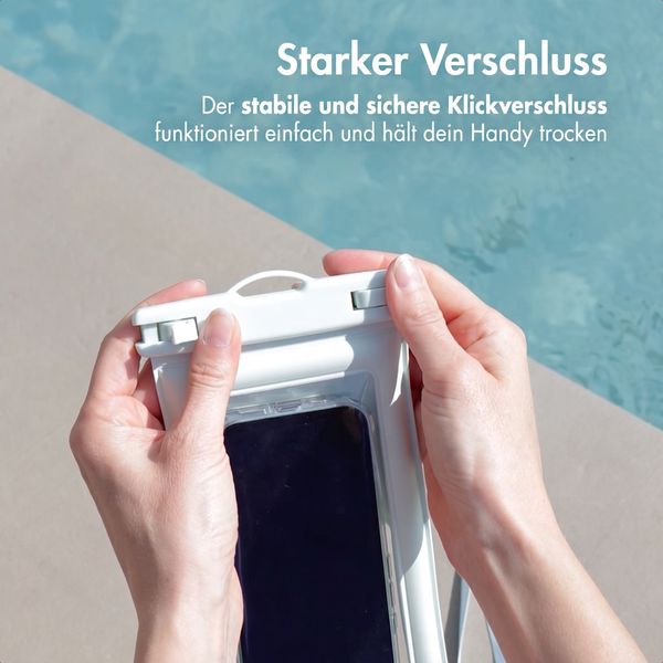 imoshion Floating Waterproof Pouch - Universelle wasserdichte Handyhülle - Mintgrün