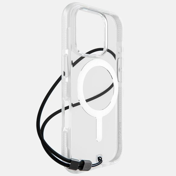 BodyGuardz Ace Pro MagSafe Back Cover für das iPhone 16 Pro - Clear White