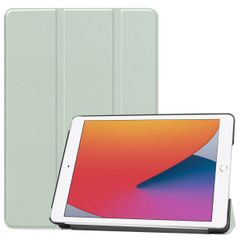 imoshion Trifold Klapphülle Apple iPad 9 (2021) 10.2 Zoll / iPad 8 (2020) 10.2 Zoll / iPad 7 (2019) 10.2 Zoll - Hellgrün