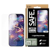 SAFE by PanzerGlass Gaming Screen Protector Ultra Wide Fit mit Applikator für das iPhone 16 Pro Max