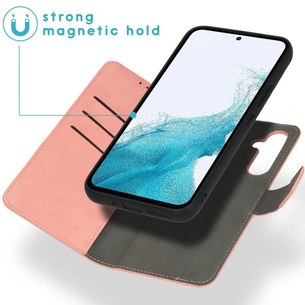 imoshion Entfernbare 2-1 Luxus Klapphülle Samsung Galaxy A54 (5G) - Rosa