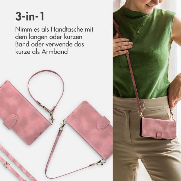 imoshion Klapphülle mit Kordel Samsung Galaxy A54 (5G) - Rosa