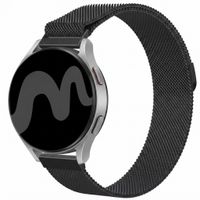 imoshion Magnetisches Milanaise Armband -   Universelle 18 mm Anschluss - Schwarz