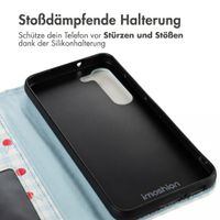 imoshion Design Klapphülle Samsung Galaxy S23 - Cherry Check