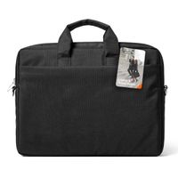 Accezz Geschäftliche Laptoptasche – Universelle Laptoptasche bis 17 Zoll – Schwarz