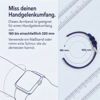 Fitbit Leather Armband für  Fitbit Versa / Versa 2 / Versa Lite - Größe L - Cognac