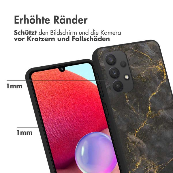 imoshion Design Hülle für das Samsung Galaxy A33 - Black Marble