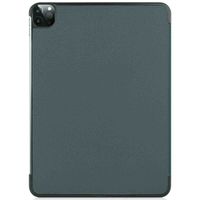 imoshion Trifold Klapphülle Apple iPad Pro 12.9 (2018/2020/2021/2022) - Dunkelgrün