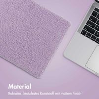 imoshion Teddy Hard Cover für das MacBook Pro 14 Zoll (2021 / 2023 M3 chip / 2024 M4 chip) - A2442 / A2779 / A2918 / A3112 / A3185 / A3401 - Lavender Lilac