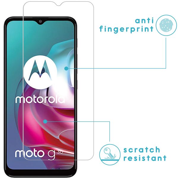 imoshion Bildschirmschutzfolie Glas Motorola Moto G30 / G20 / G10 (Power)