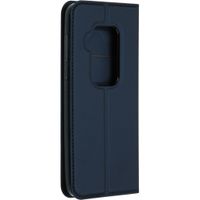 Dux Ducis Slim TPU Klapphülle Dunkelblau für das Motorola One Zoom
