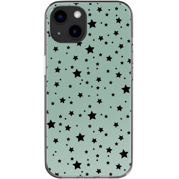 imoshion Design Hülle iPhone 13 - Stars Mint