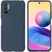 imoshion Color TPU Hülle für das Xiaomi Redmi Note 10 (5G) - Dunkelblau