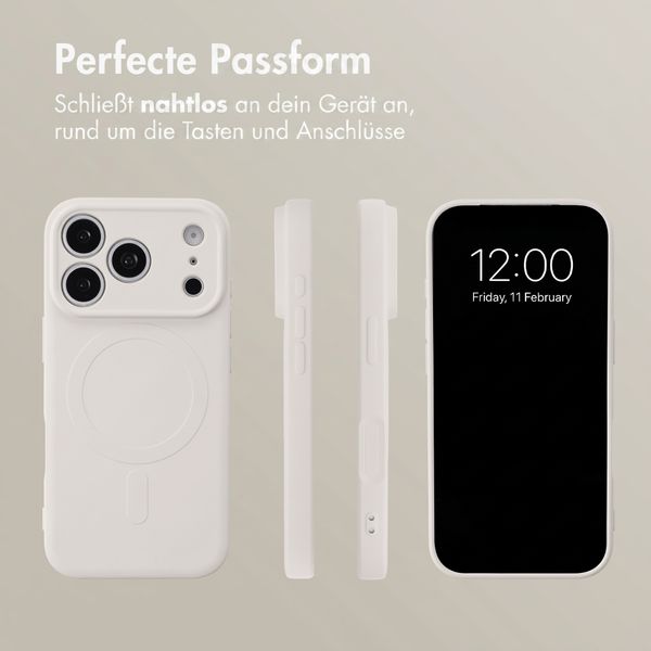 imoshion Color Back Cover mit MagSafe Apple iPhone 18 Pro / 17 Pro - Beige
