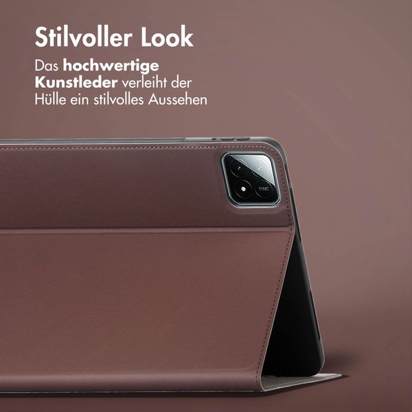 Accezz Classic Klapphülle Xiaomi Pad 6S Pro 12.4 - Braun