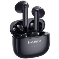 imoshion Aura Earbuds – Kabellose Kopfhörer – Kabellose Bluetooth-Kopfhörer – Schwarz