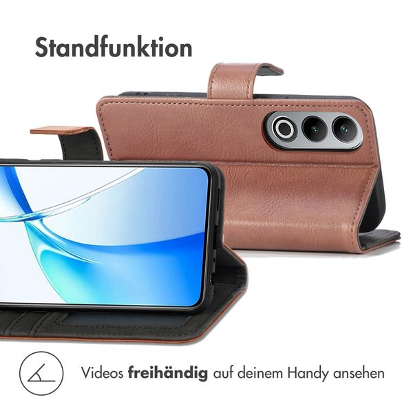imoshion Luxuriöse Klapphülle OnePlus Nord CE 4 - Braun