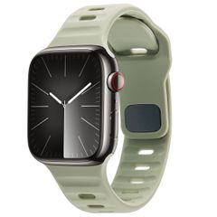 imoshion Active Sport Silikonarmband für die Apple Watch Series 1-9 / SE (38/40/41 mm) | Series 10 (42 mm) - Pazifikgrün