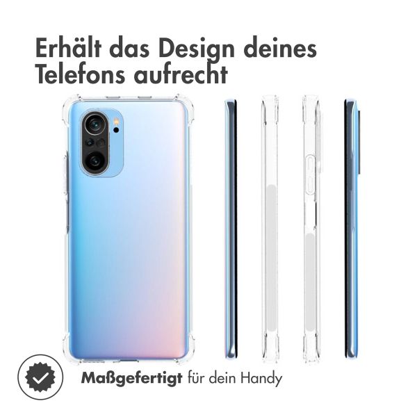 imoshion Shockproof Case für das Xiaomi Poco M3 - Transparent