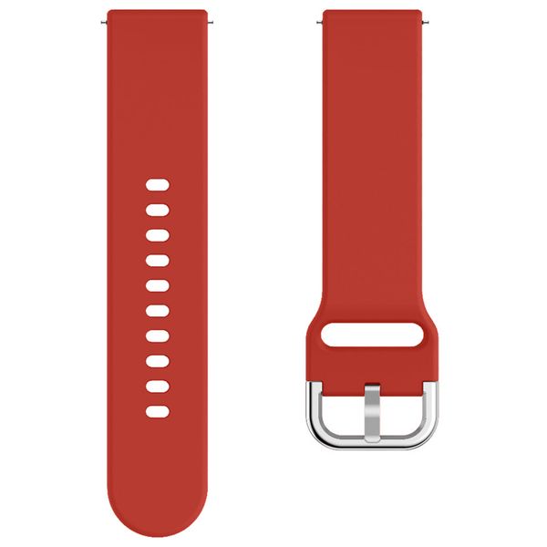 imoshion Silikonband für das  Samsung Galaxy Watch 4 / 5 / 6 / 7 / FE (20 mm) - Rot