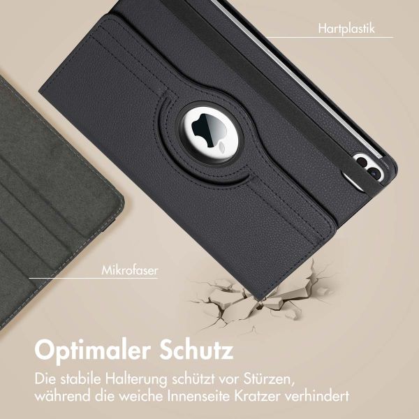 imoshion 360° drehbare Klapphülle Apple iPad Pro 13 (2024) M4 - Schwarz