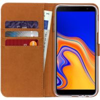 Luxus TPU Klapphülle Schwarz für Samsung Galaxy J6 Plus