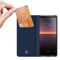 Dux Ducis Slim TPU Klapphülle Dunkelblau für das Sony Xperia 10 II