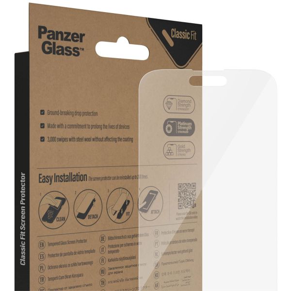 PanzerGlass Antibakterieller Screen Protector Apple iPhone 14 Pro Max