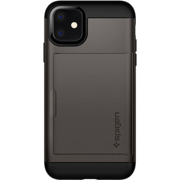 Spigen Slim Armor CS Case Grau für das iPhone 11