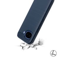 imoshion Brushed Back Cover Google Pixel 10a - Dunkelblau