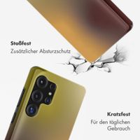 Selencia Vivid Back Cover Samsung Galaxy S25 Ultra - Gradient Olive Dust