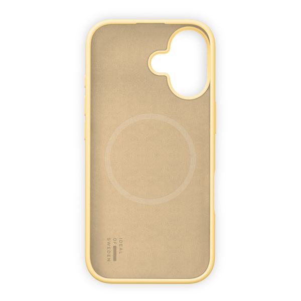 iDeal of Sweden Silikonhülle mit MagSafe Apple iPhone 17 - Soft Lemon