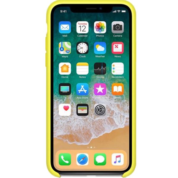 Apple Silikon-Case für das iPhone X - Flash