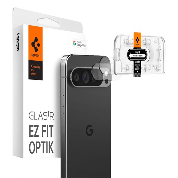 Spigen Glas.tR EZFit Optik Linsen Protektor 2er-Pack für das Google Pixel 9 Pro XL