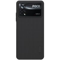 Nillkin Super Frosted Shield Case für das Xiaomi Poco X4 Pro 5G - Schwarz