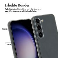 Accezz 100% recyceltes TPU Clear Cover Samsung Galaxy S23 - Transparent