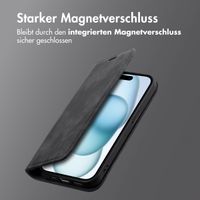 imoshion Slim Klapphülle Apple iPhone 15 - Schwarz