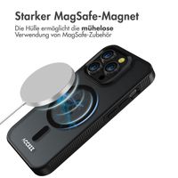 Accezz Rugged Frosted Back Cover mit MagSafe iPhone 14 Pro - Schwarz