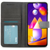imoshion Luxuriöse Klapphülle Samsung Galaxy M31s - Grau