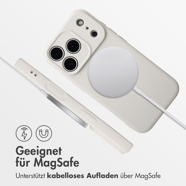 imoshion Color Back Cover mit MagSafe Apple iPhone 17 Pro Max - Beige