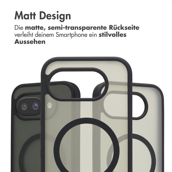imoshion Color Guard Back Cover mit MagSafe Google Pixel 10a - Schwarz