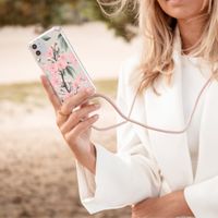 imoshion Design Hülle mit Band für das Samsung Galaxy A71 - Cherry Blossom