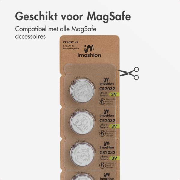 imoshion CR2032 Knopfzellenbatterie - 3V Lithium - 5 Stück