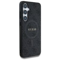 Guess Classic 4G Logo Backcover MagSafe Samsung Galaxy S25 - Schwarz