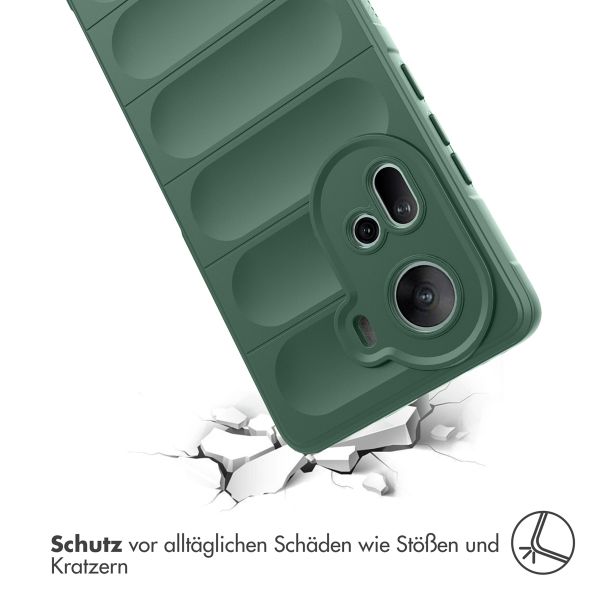 imoshion EasyGrip Back Cover für das Oppo Reno 11 - Dunkelgrün