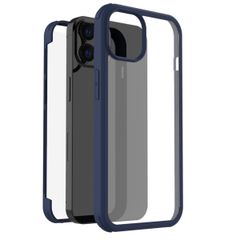 Accezz 360° Rundumschutzhülle für das iPhone 14 Pro Max- Blau