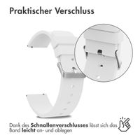 imoshion Silikonband - 24-mm-Universalanschluss - Weiß